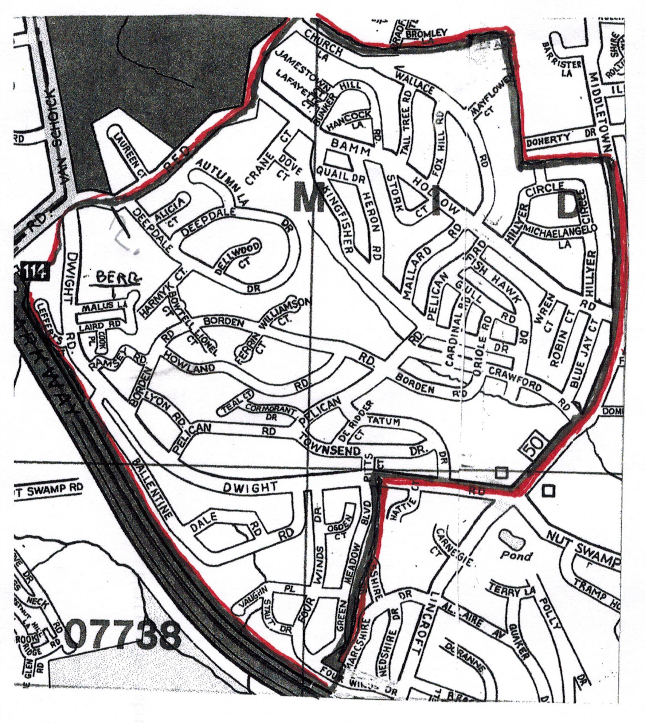 Oak Hill Membership Borders